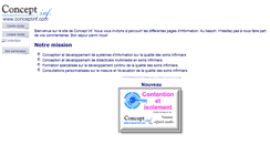 Desktop Screenshot of conceptinf.com