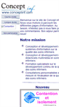 Mobile Screenshot of conceptinf.com